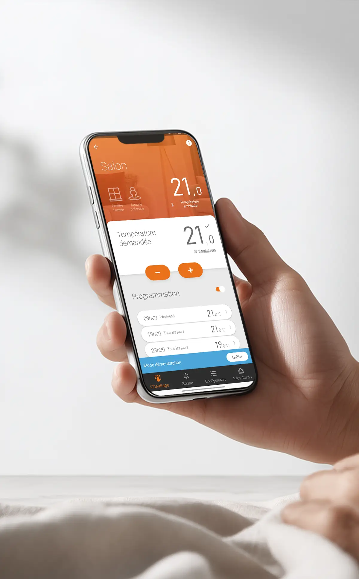 Application mobile Eco Aterno