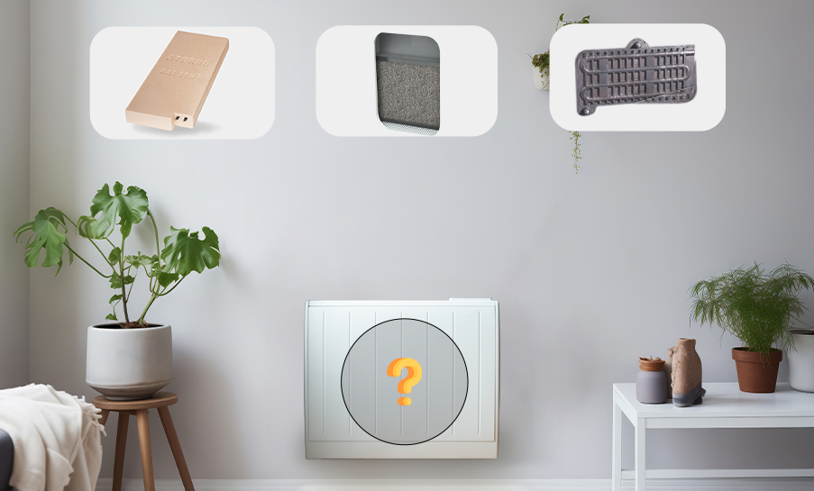 coeur de chauffe radiateur inertie seche