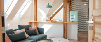 cuisine sous les combles