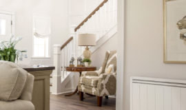 radiateur a inertie 1200w blanc aterno