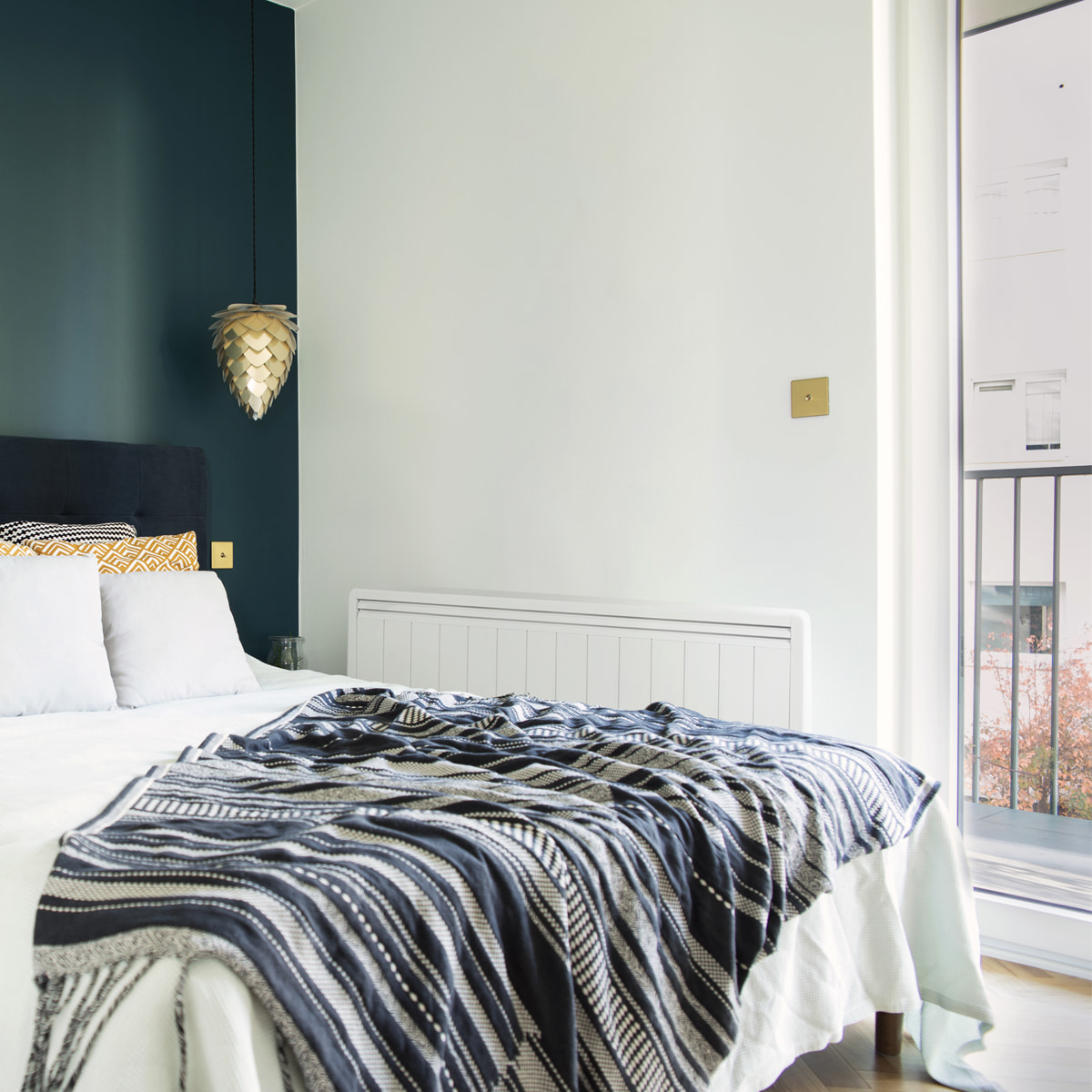 radiateur a inertie 2100w blanc aterno