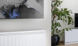 radiateur a inertie 2500w blanc aterno