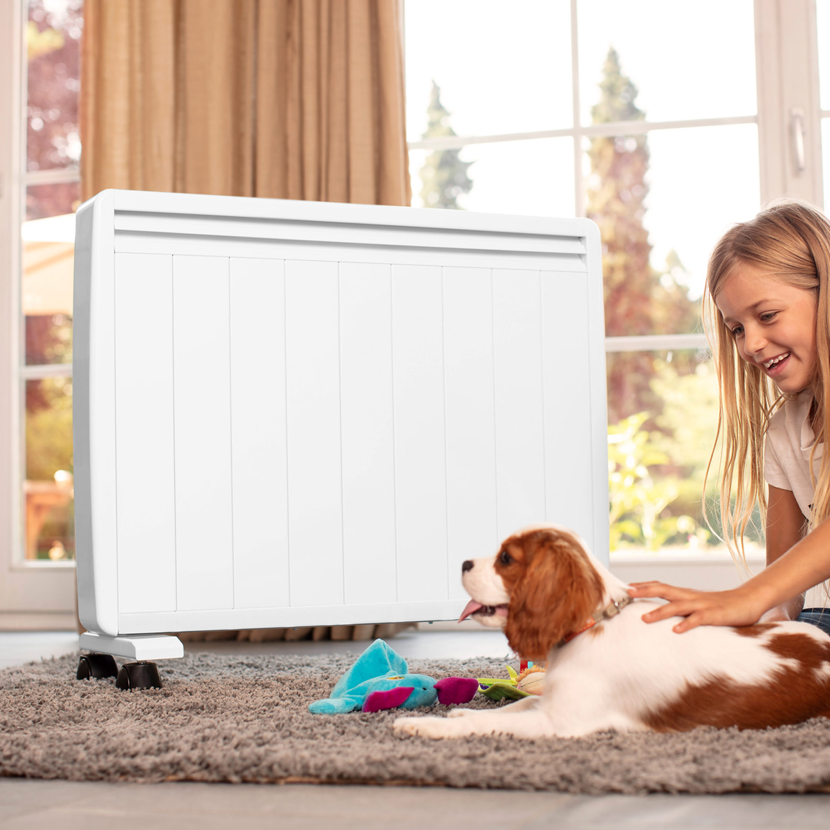 radiateur a inertie mobile 1500w aterno