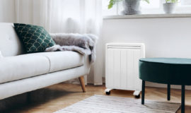 radiateur a inertie mobile 950w aterno