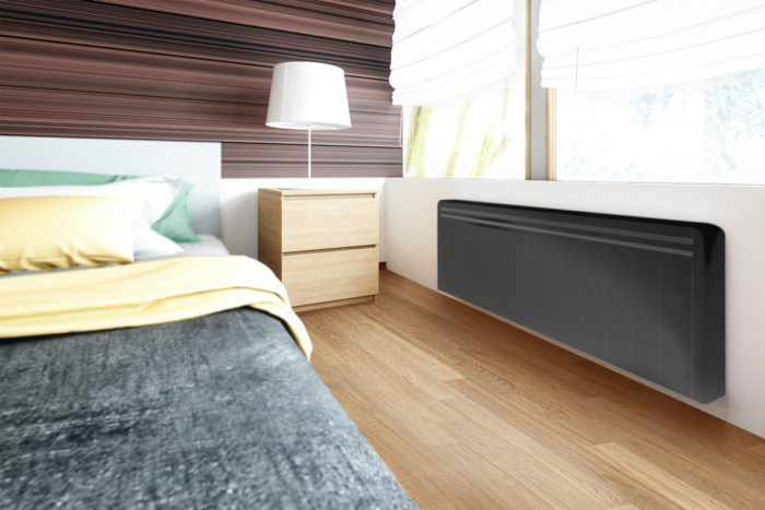 radiateur a inertie plinthe noir