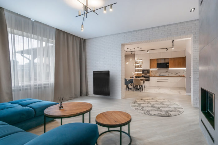 radiateur a inertie vertical 1950w noir aterno