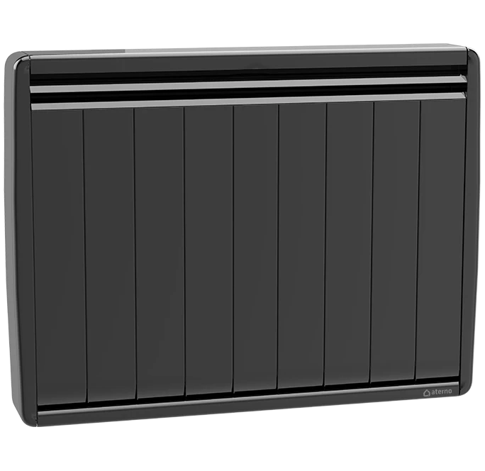 Radiateur basse consommation noir Aterno