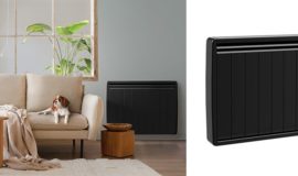 Radiateur électrique noir