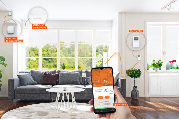 radiateur haut de gamme connecte