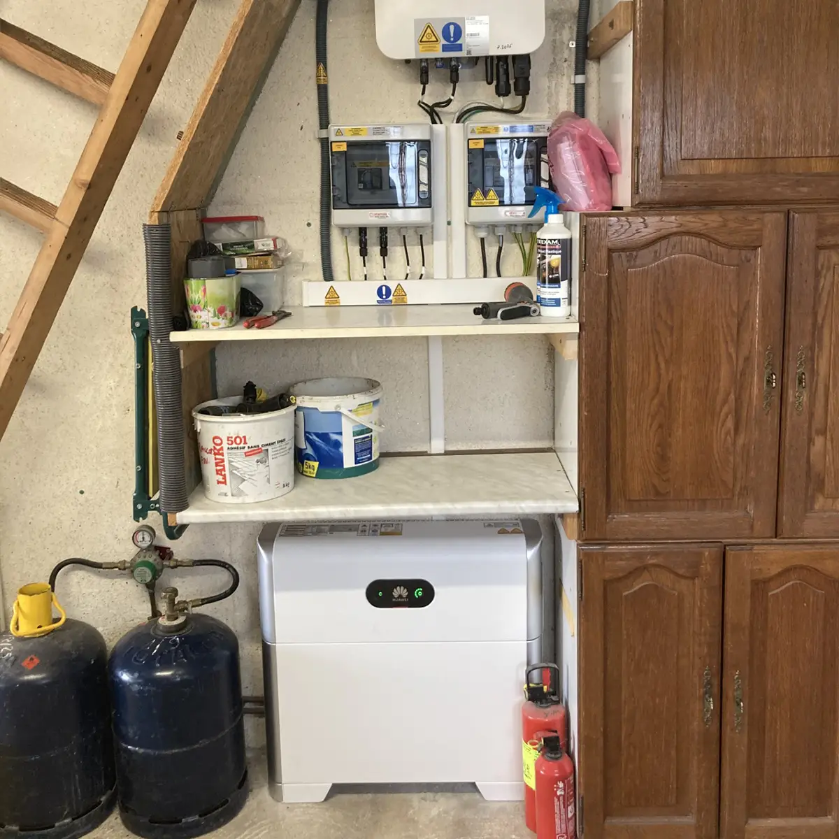 Installation d’une batterie de 5 kW