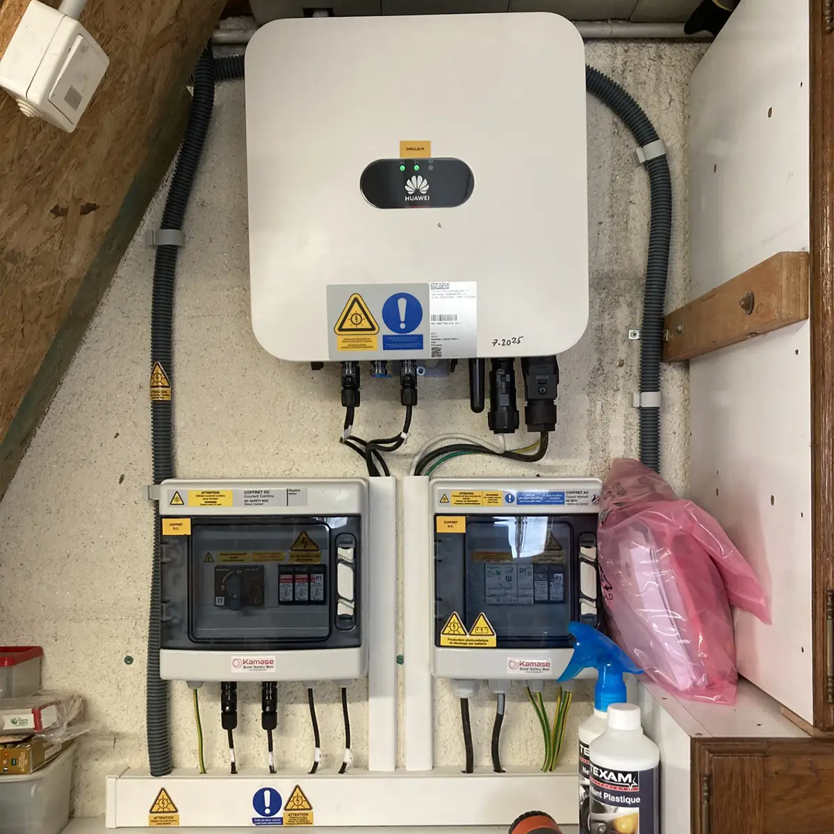 Onduleur central hybride