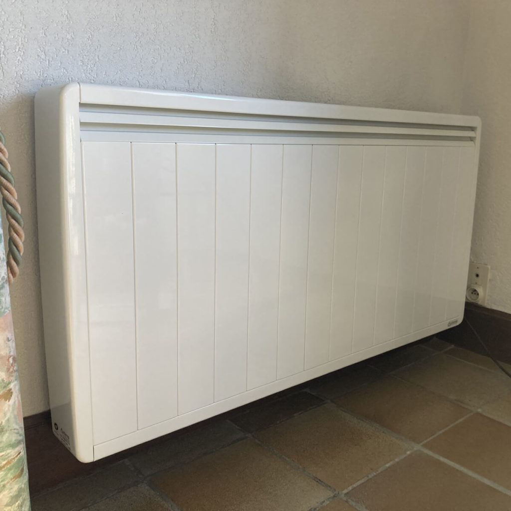 radiateur a inertie installe a arzon - aterno