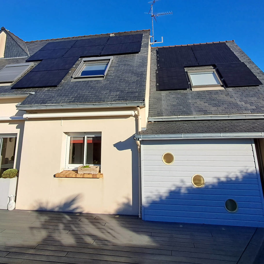 installation solaire photovoltaique sur toiture a concarneau - aterno