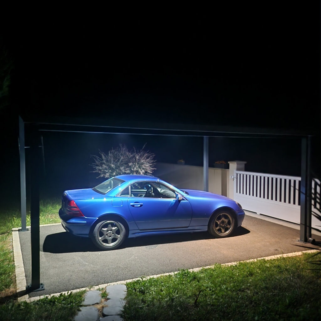 realisation en bretagne carport solaire Carsun