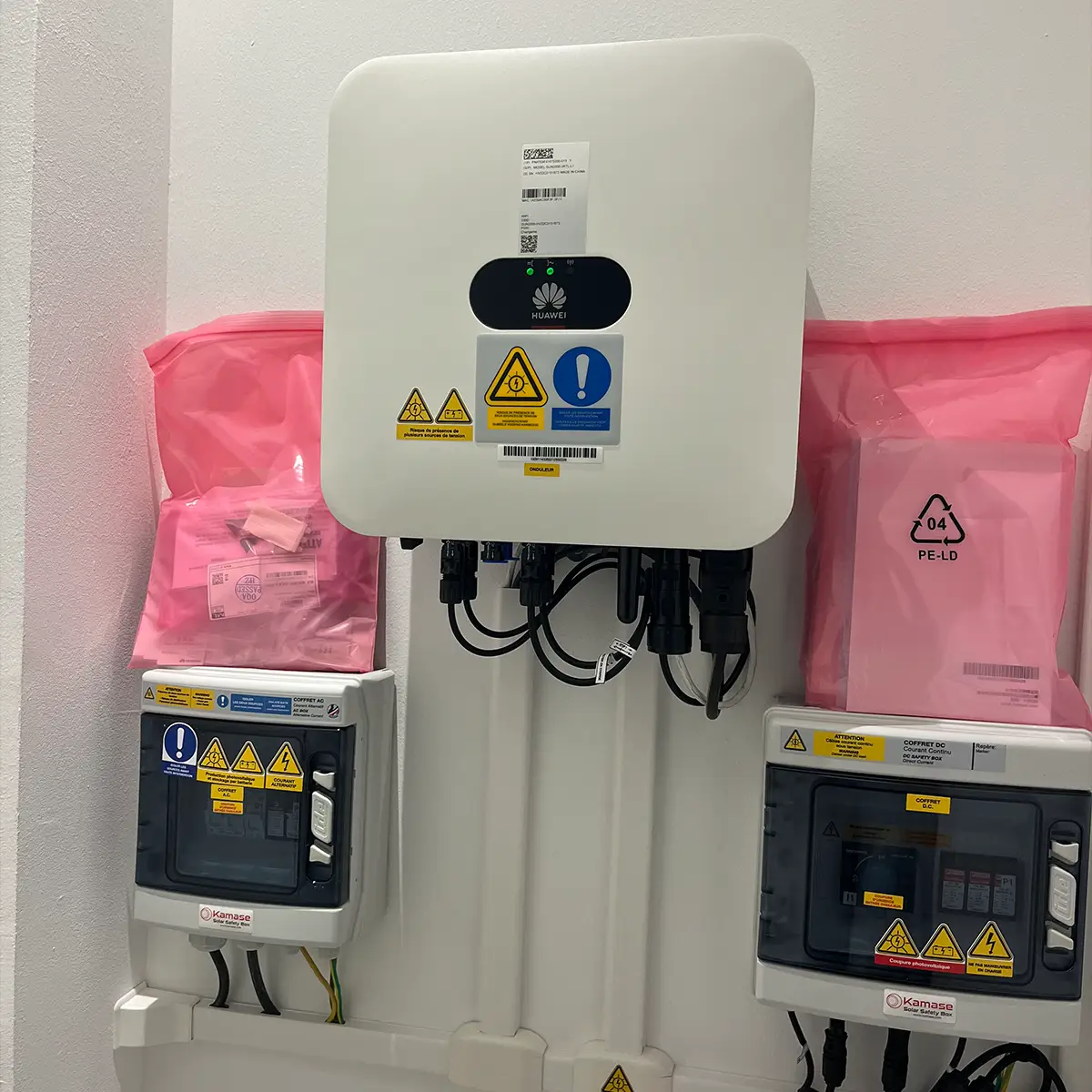 Un onduleur central hybride.