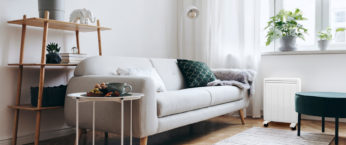 salon canape gris radiateur d'appoint mobile economique