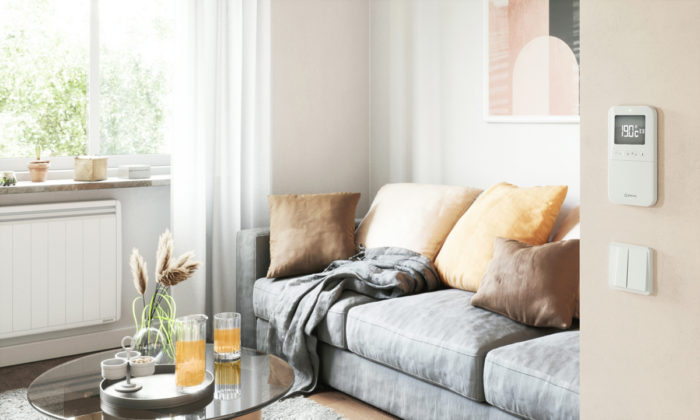 thermostat d'ambiance sans-fil aterno - opti plus 5d